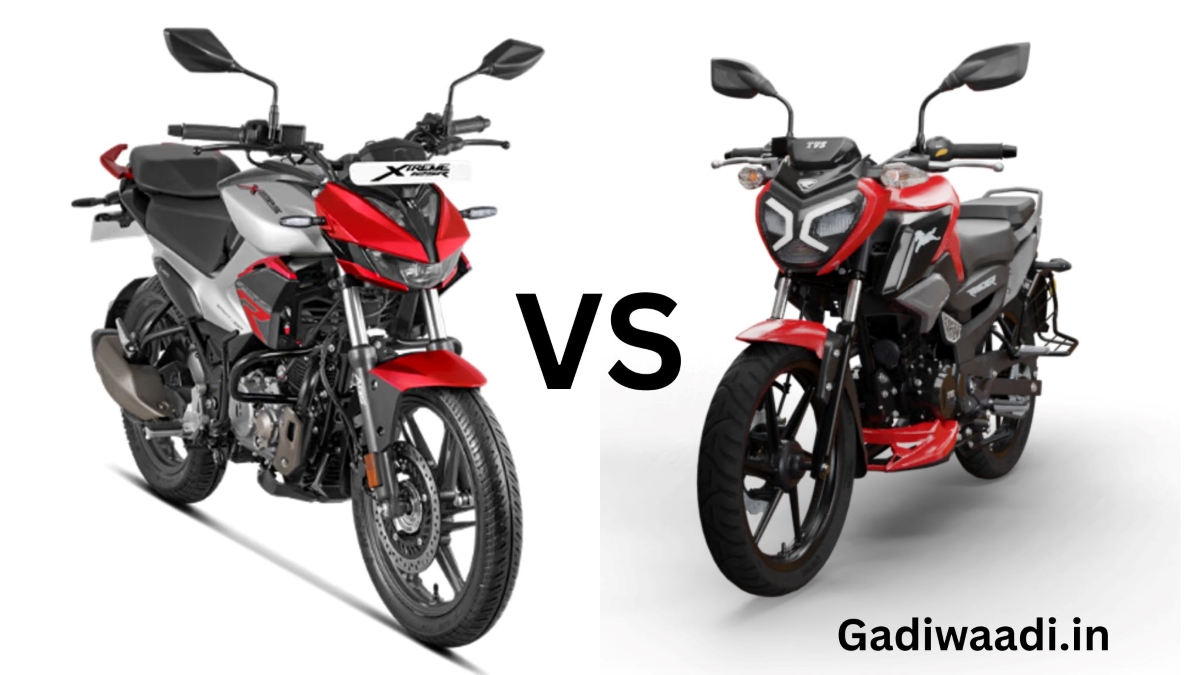 TVS Raider 125 vs Hero Xtreme 125R