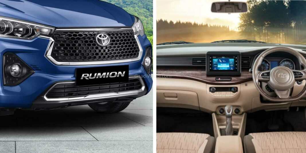 Toyota Rumion 6 Airbags