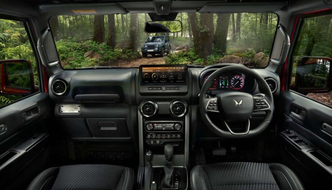 Updated 3-Door Mahindra Thar