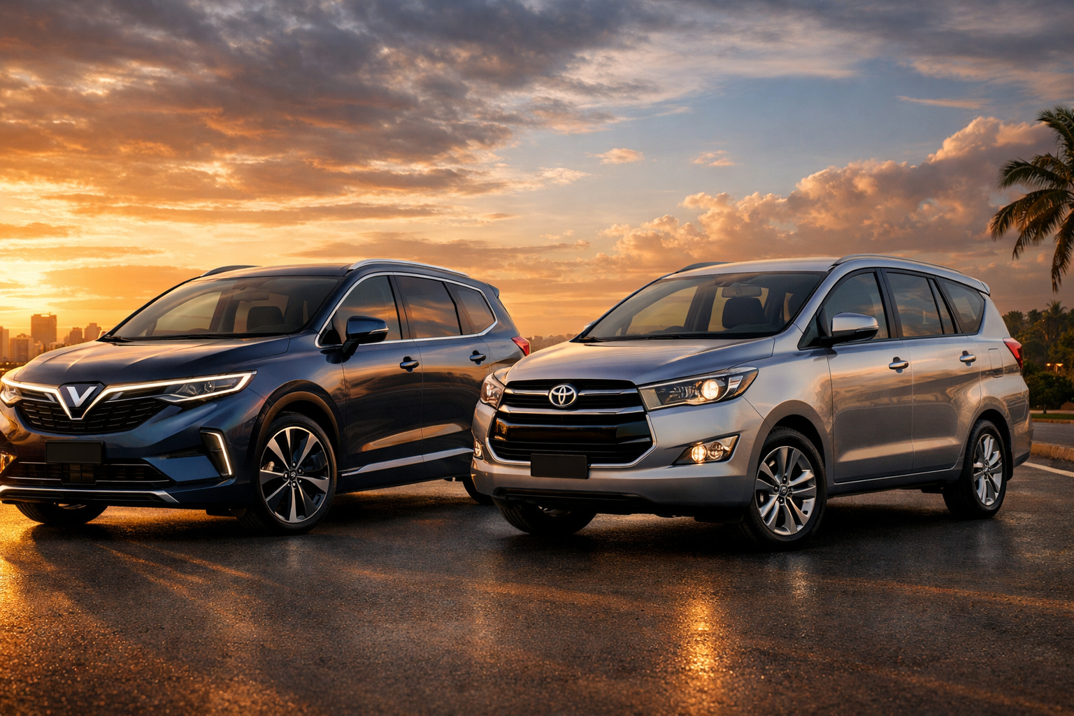 VinFast VF MPV 7 vs Innova Crysta