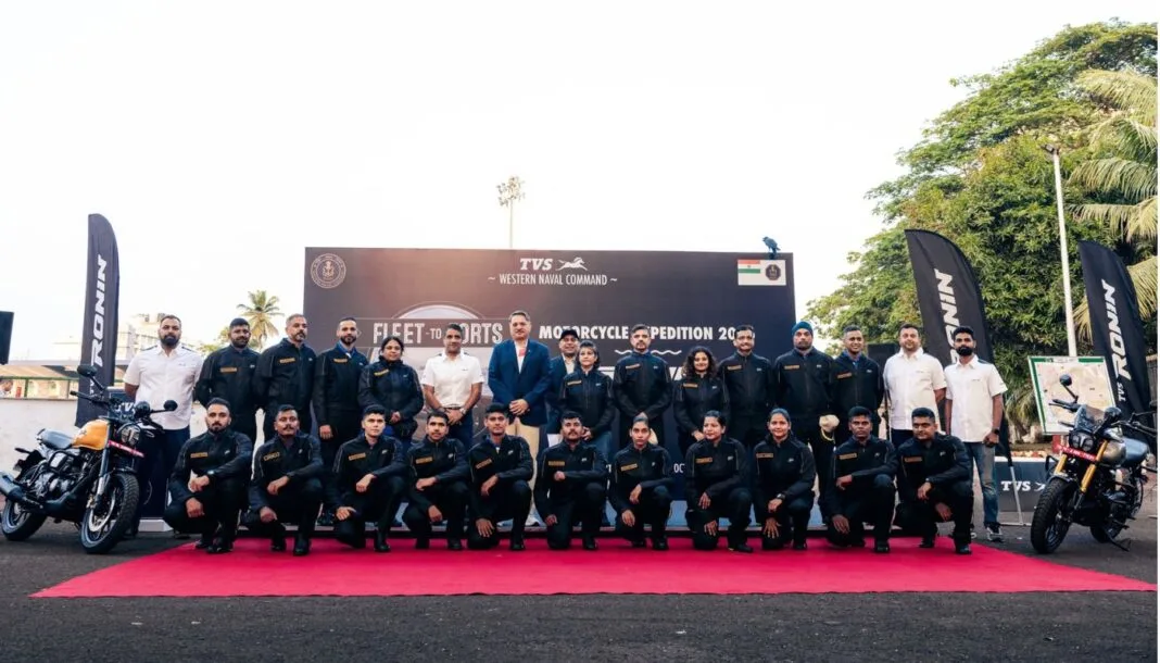 Indian Navy & TVS Motor