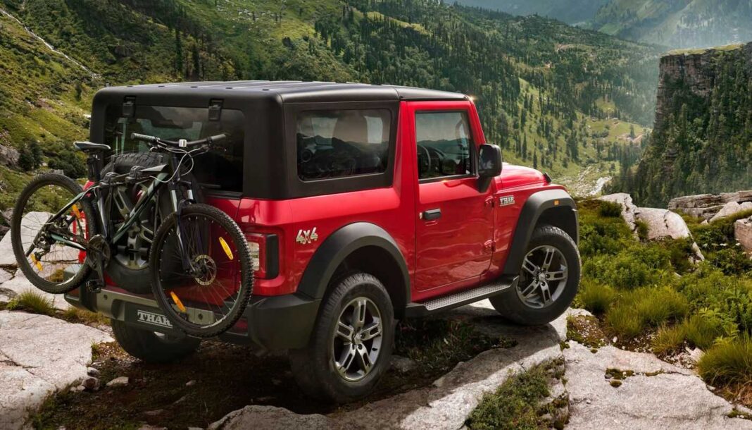 Updated 3-Door Mahindra Thar