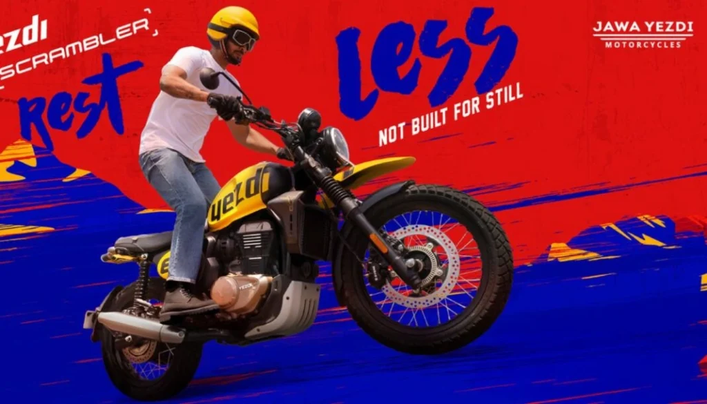 New Yezdi Scrambler 350