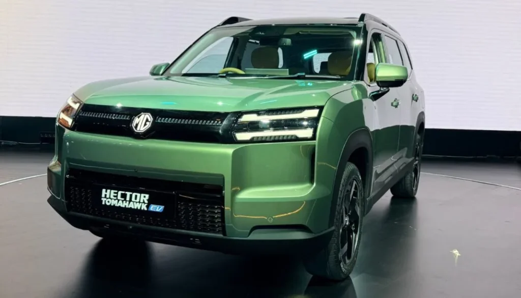 MG Hector Tomahawk EV