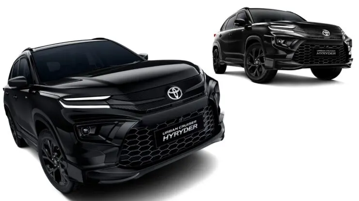 Toyota Hyryder Aero Black Edition
