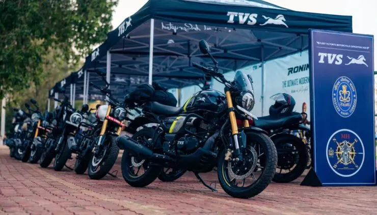 Indian Navy & TVS Motor