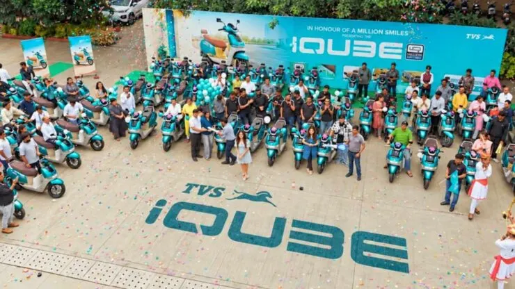 TVS iQube MillionR