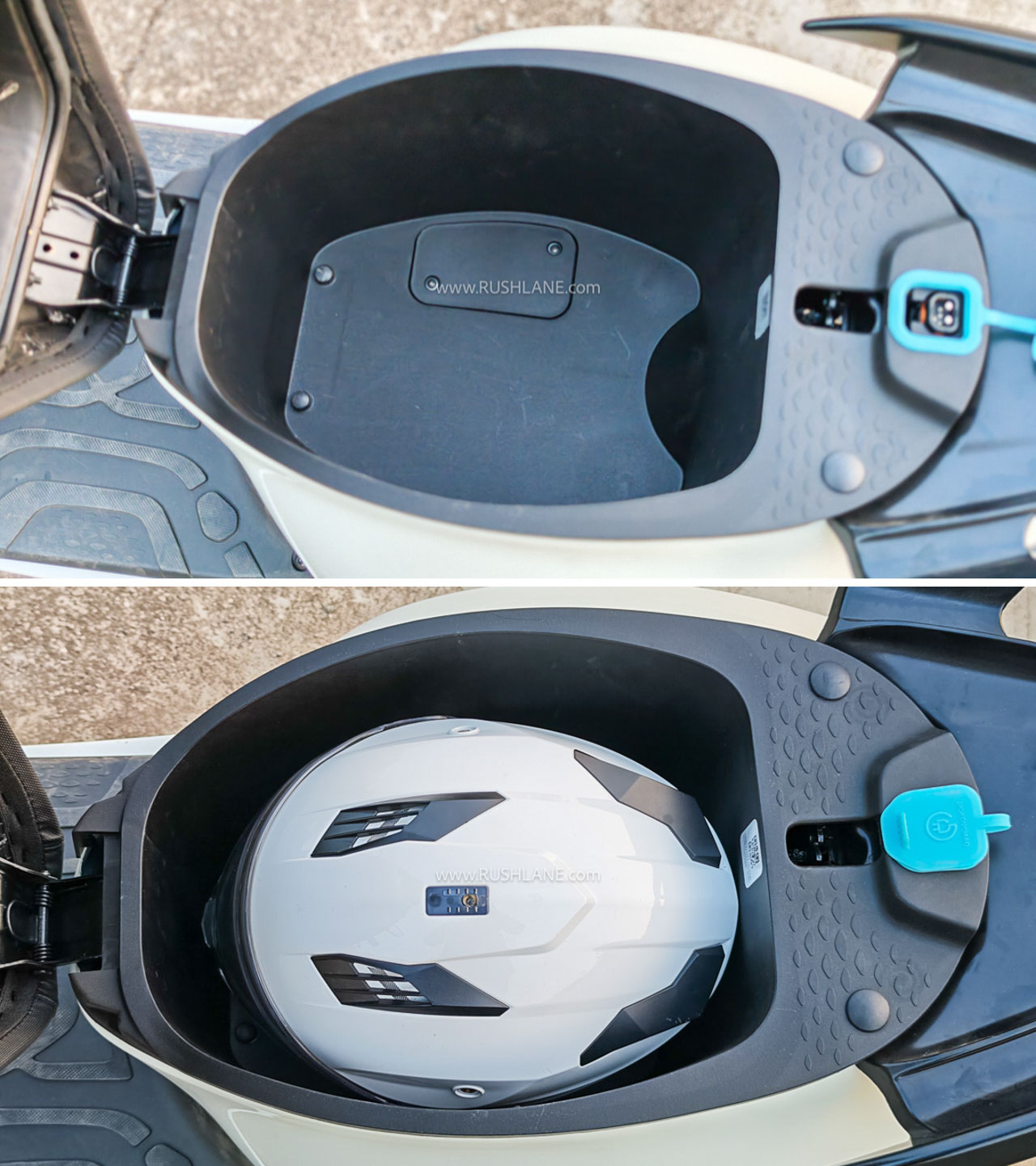 Bajaj Chetak C25 interior