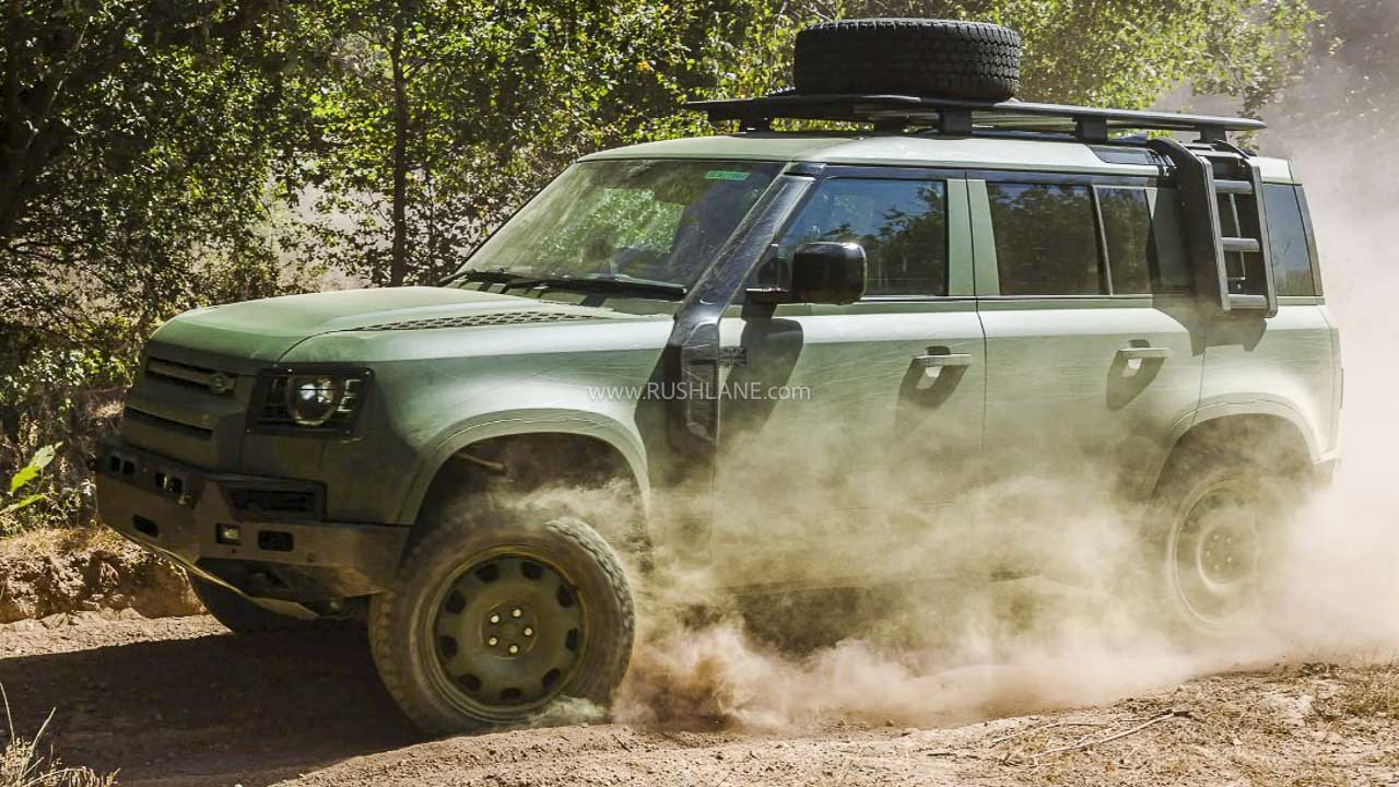 Land Rover Defender cabin
