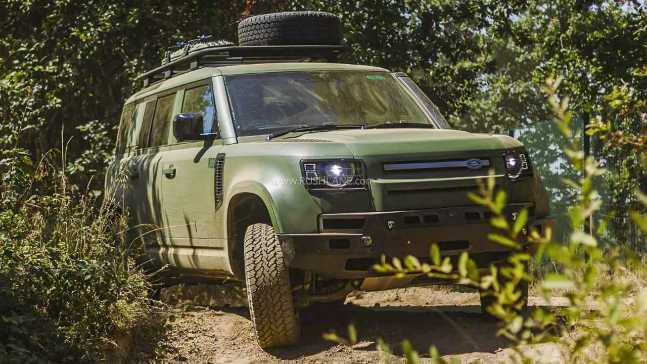 Land Rover Defender design