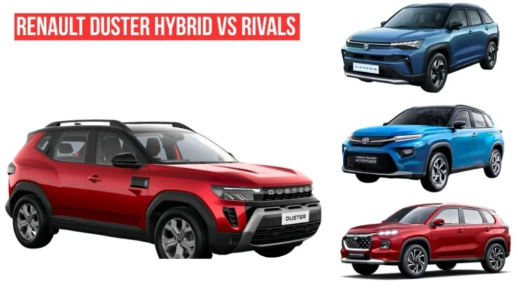 Renault Duster Hybrid vs Grand Vitara
