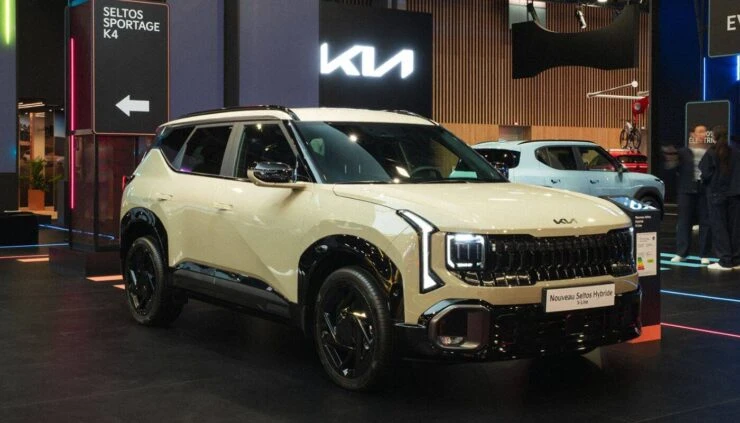 Kia Seltos Hybrid Unveiled